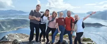 Reisfoto Groepsreis de Lofoten Noorwegen