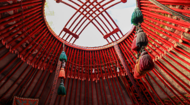 Overnachten in Yurt kampen