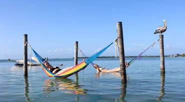 Genieten van zon, zee en strand in Caye Caulker