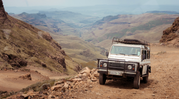 Stijg met de jeep tot boven 3000 meter in Lesotho via de Sani Pass