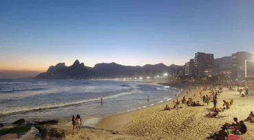 No sunset like an Ipanema Sunset!