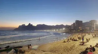 No sunset like an Ipanema Sunset!