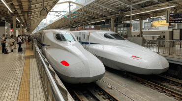 Raas door het land met de shinkansen bullet train