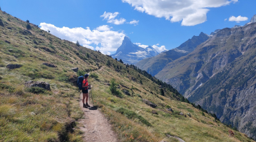 Hiken in de Zwitserse en Italiaanse Alpen