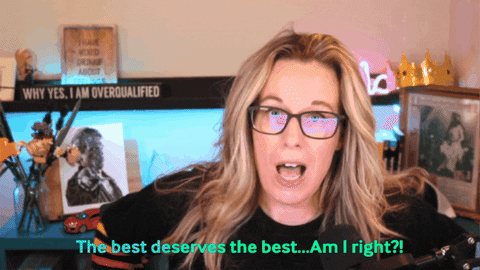 The best deserves the best