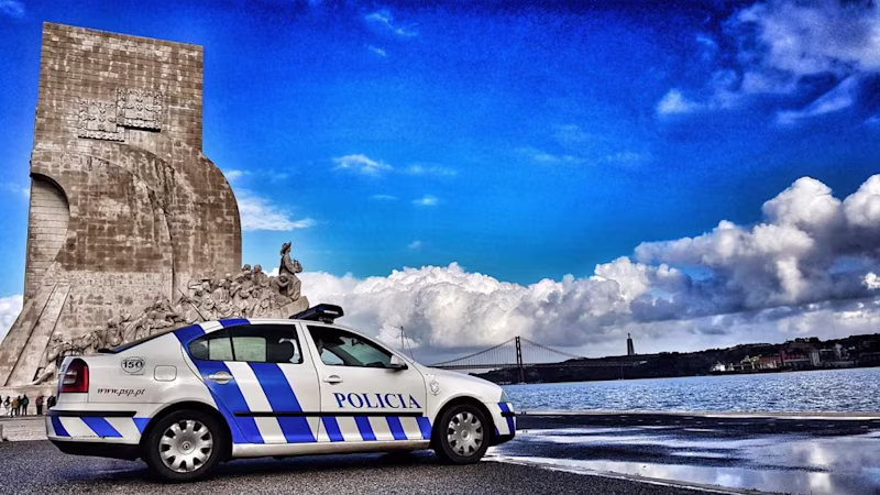 Carro PSP em Lisboa