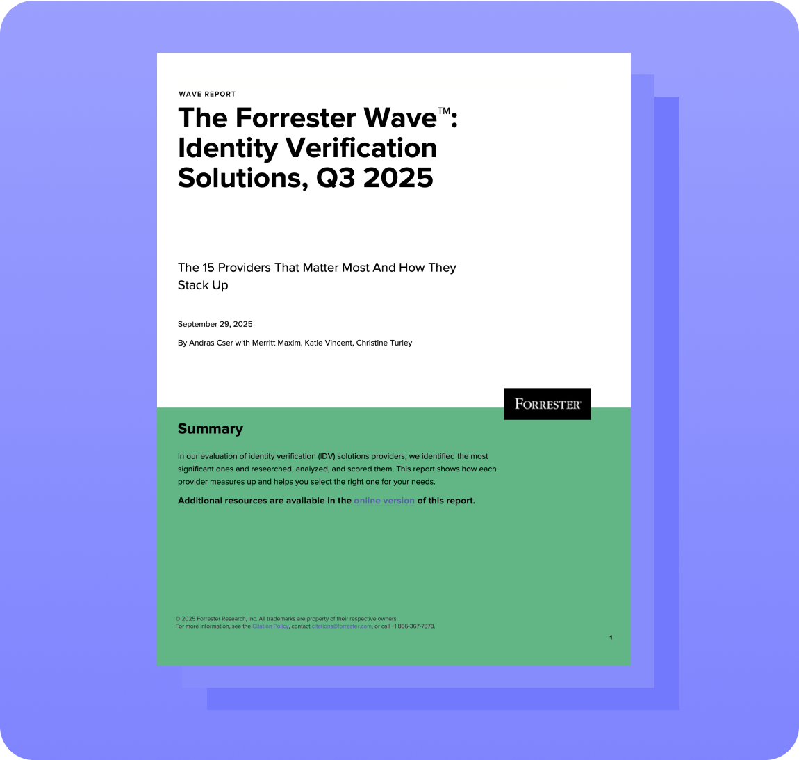 Forrester Wave Report FPO - placeholder