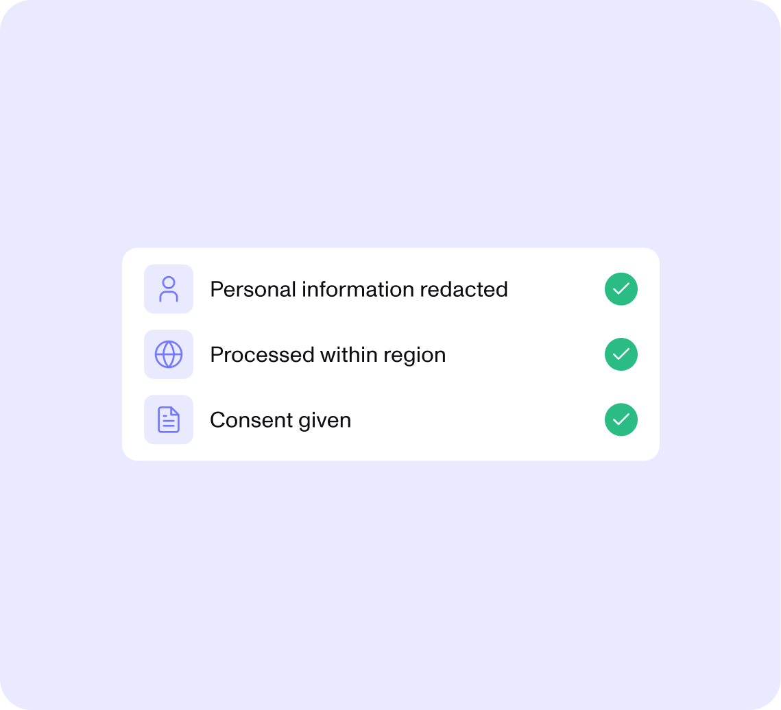 Reduce end user privacy risk