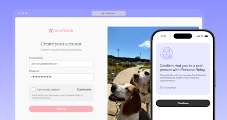 Introducing Relay: Verify who you are while keeping your online activity private