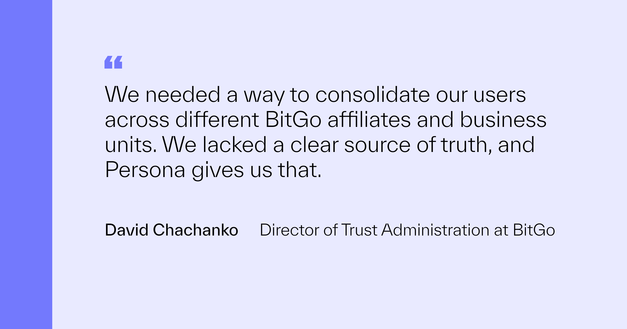 BitGo Consolidates and Automates Its Compliance Program with Persona