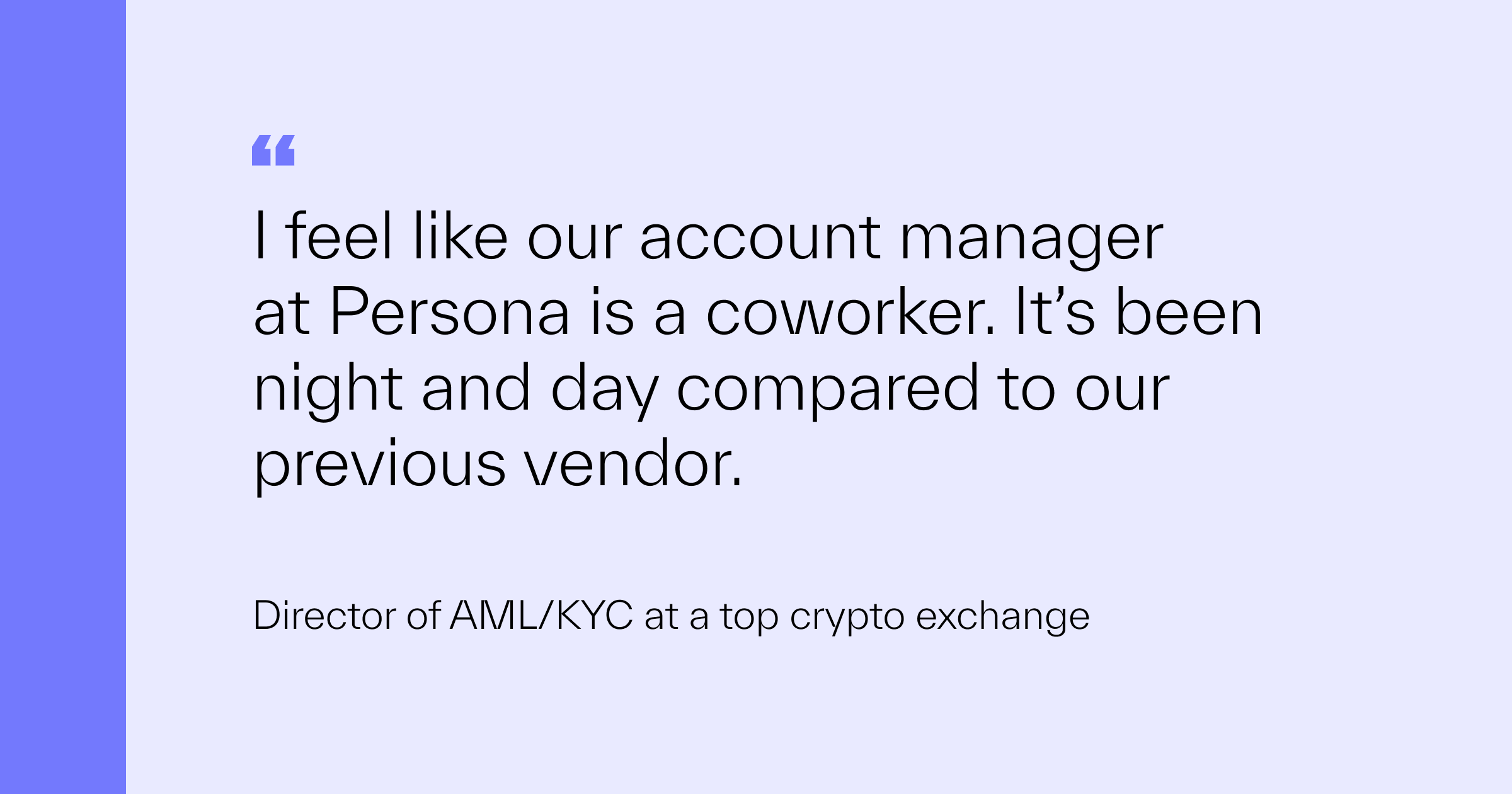 Crypto Exchange Complies With KYC Regulations with Persona