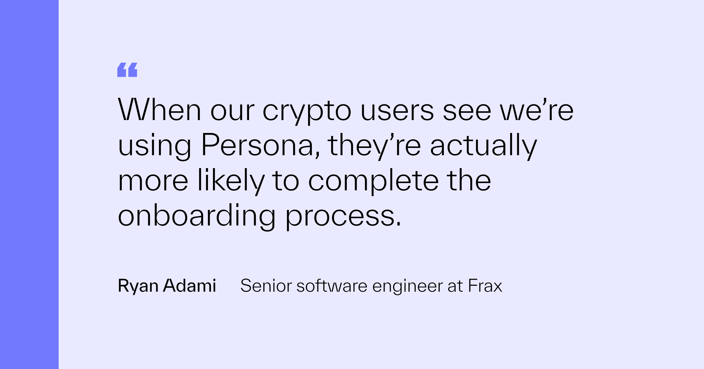 Frax Builds Compliance Program for GENIUS Act With Persona