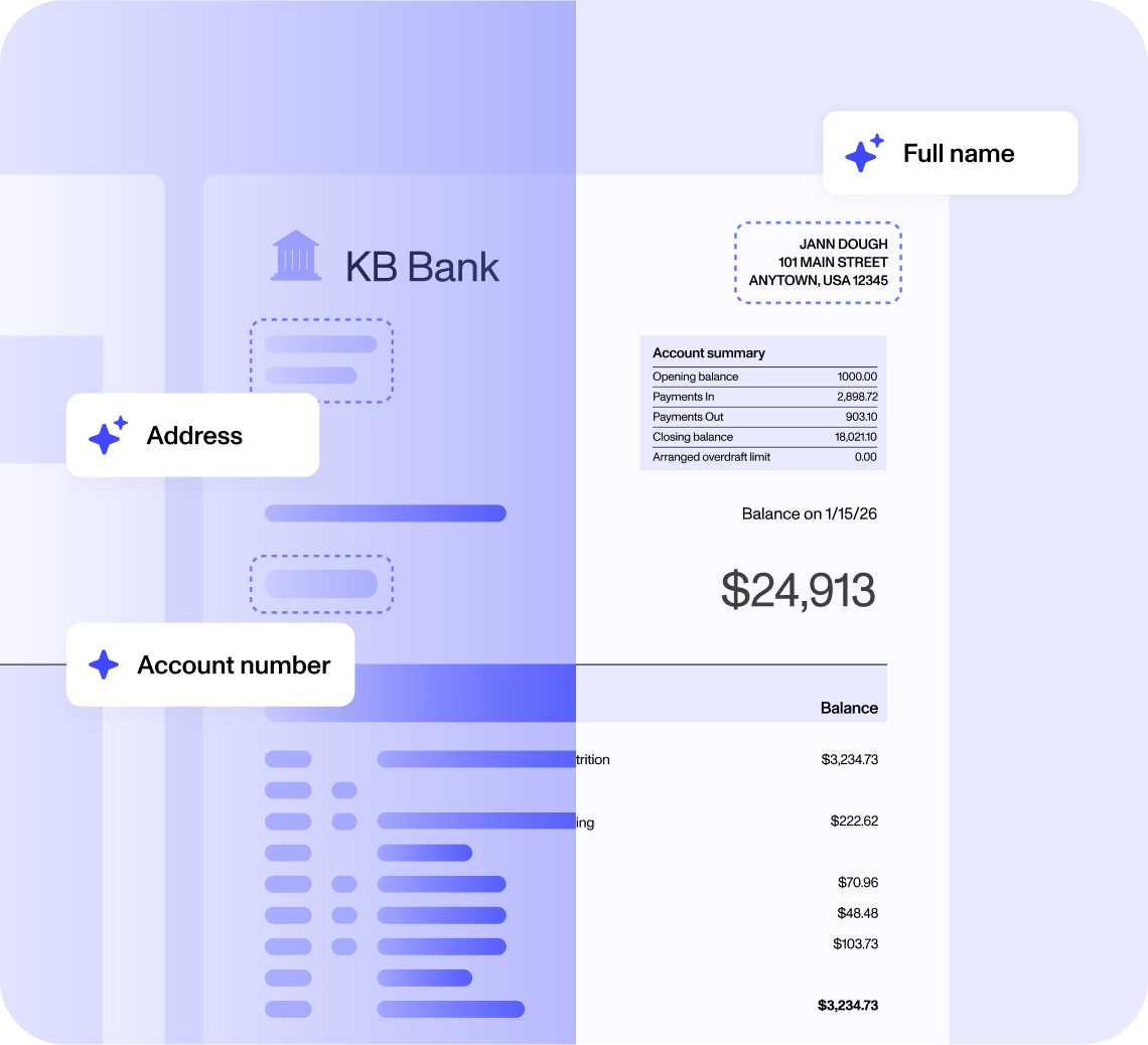 Automatically extract key data