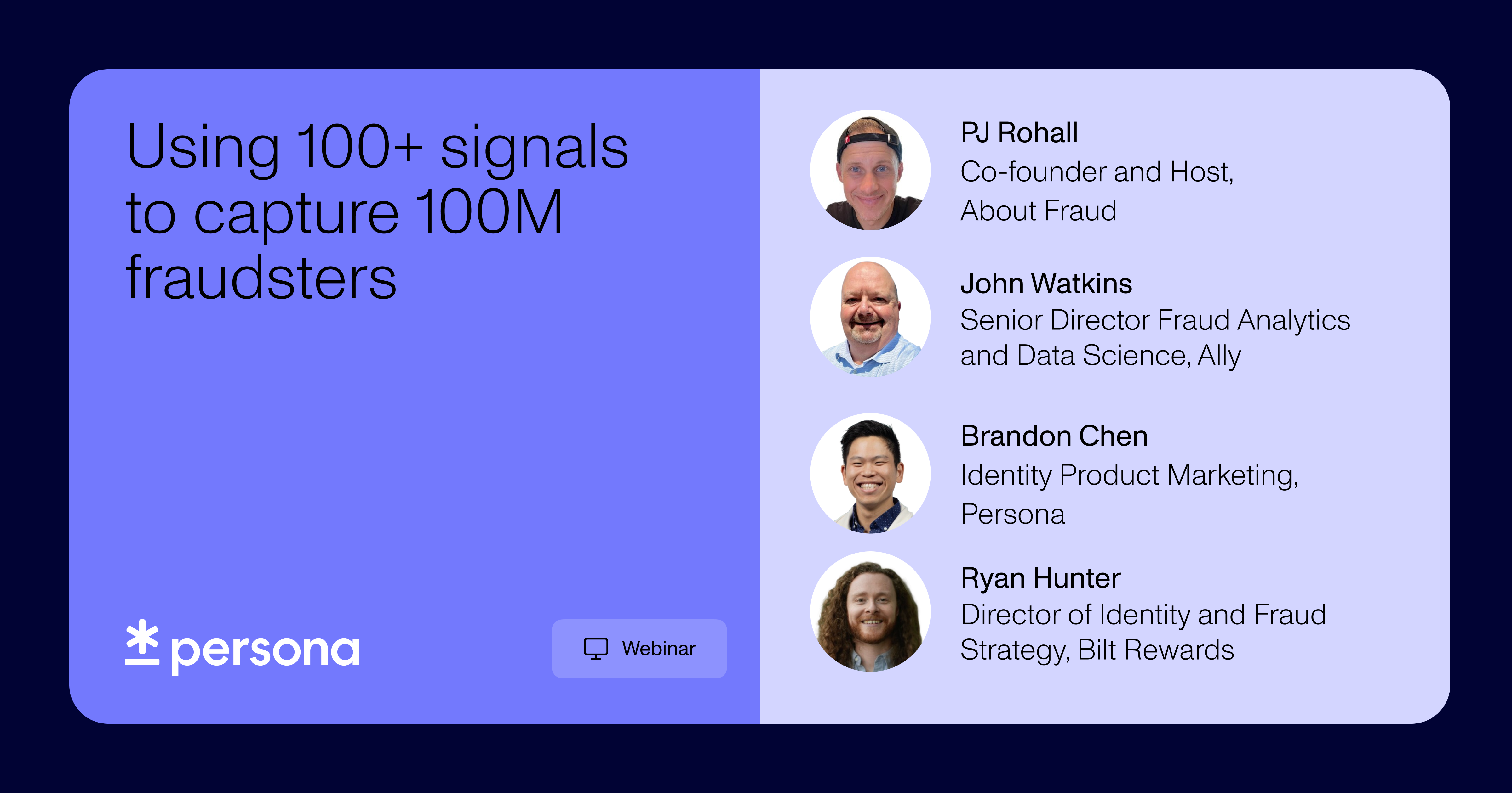 Using 100+ signals to capture 100M fraudsters 