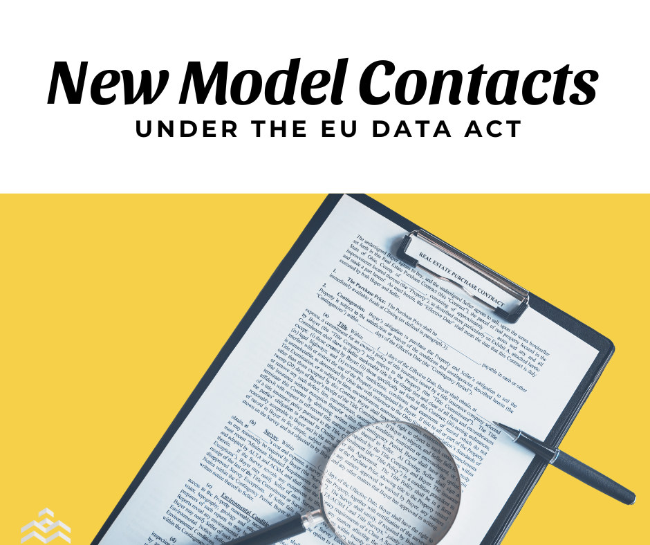 New EU Model Contractual Templates under EU Data Act Now Available