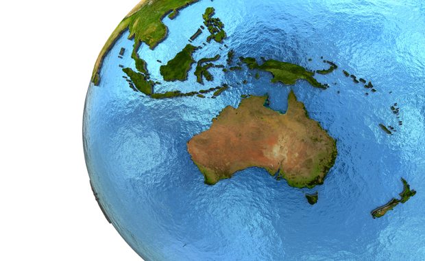 Australasian continent on Earth