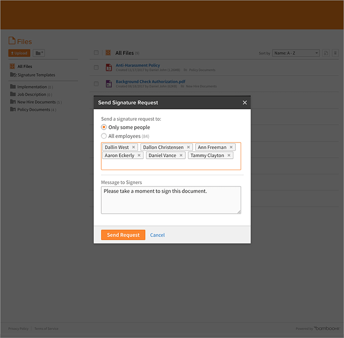 Electronic Signatures