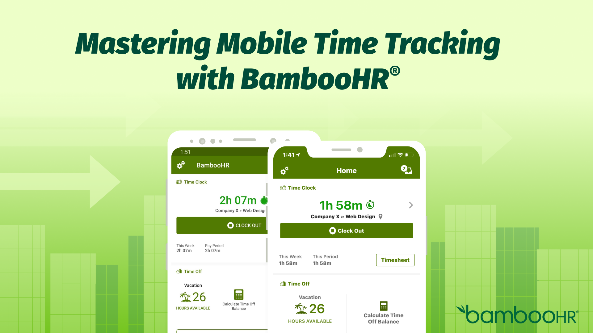 Mastering Mobile Time Tracking with BambooHR®