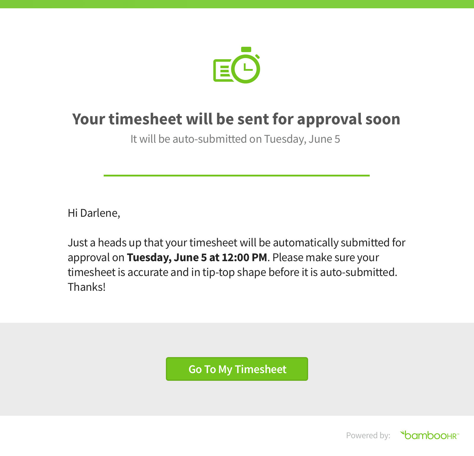 Employee Time Tracking Software | BambooHR