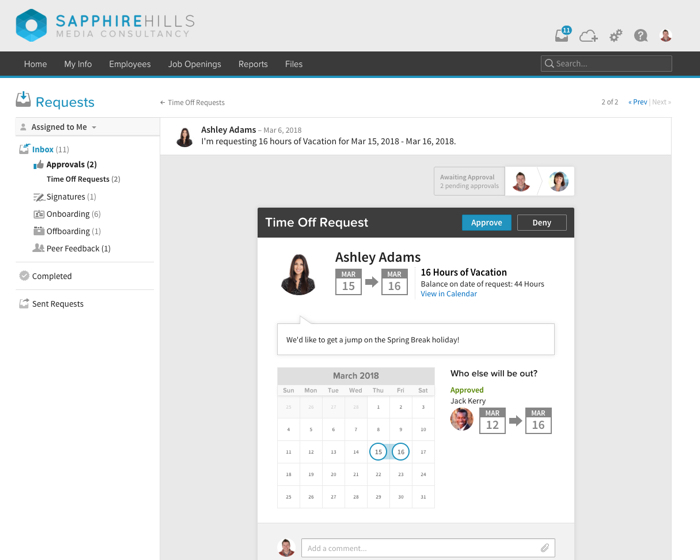 Custom HR Workflows HRIS Automation BambooHR