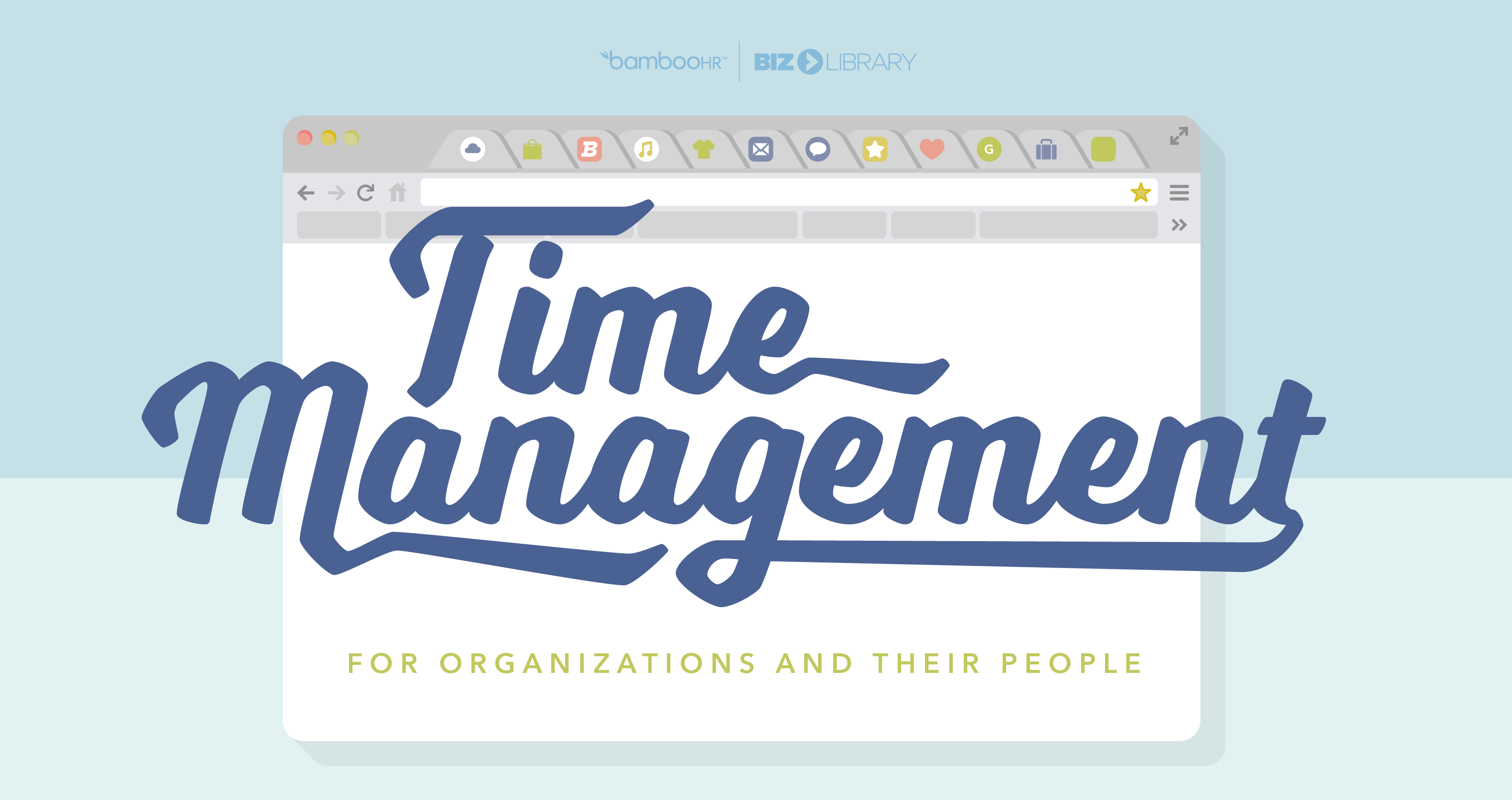 Time Management for Organizations and Their People