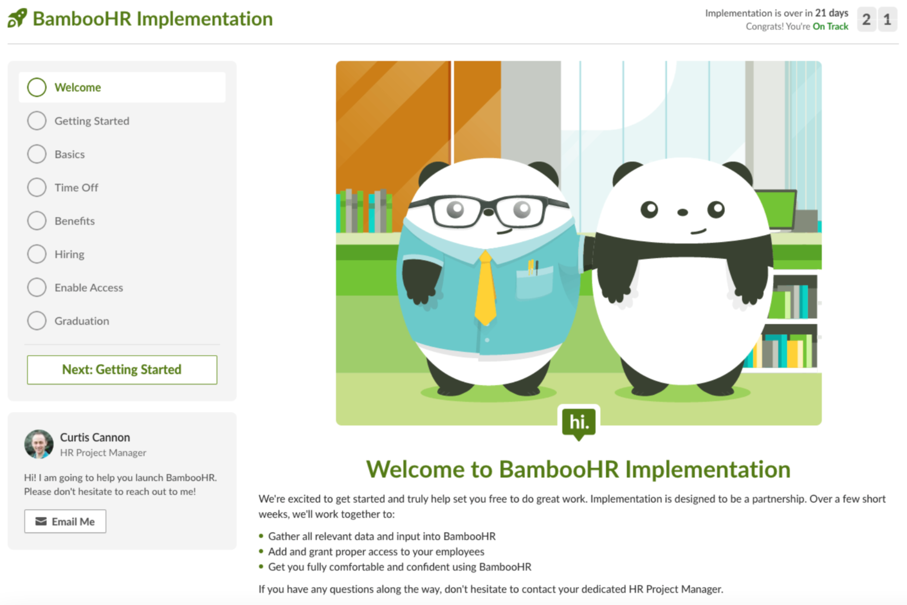BambooHR Implementation