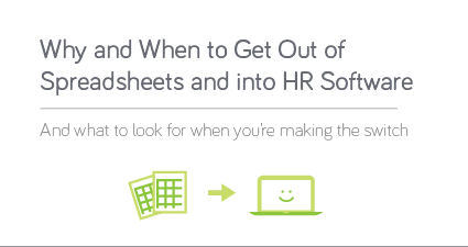 When To Get Out Of Spreadsheets and into HR Software