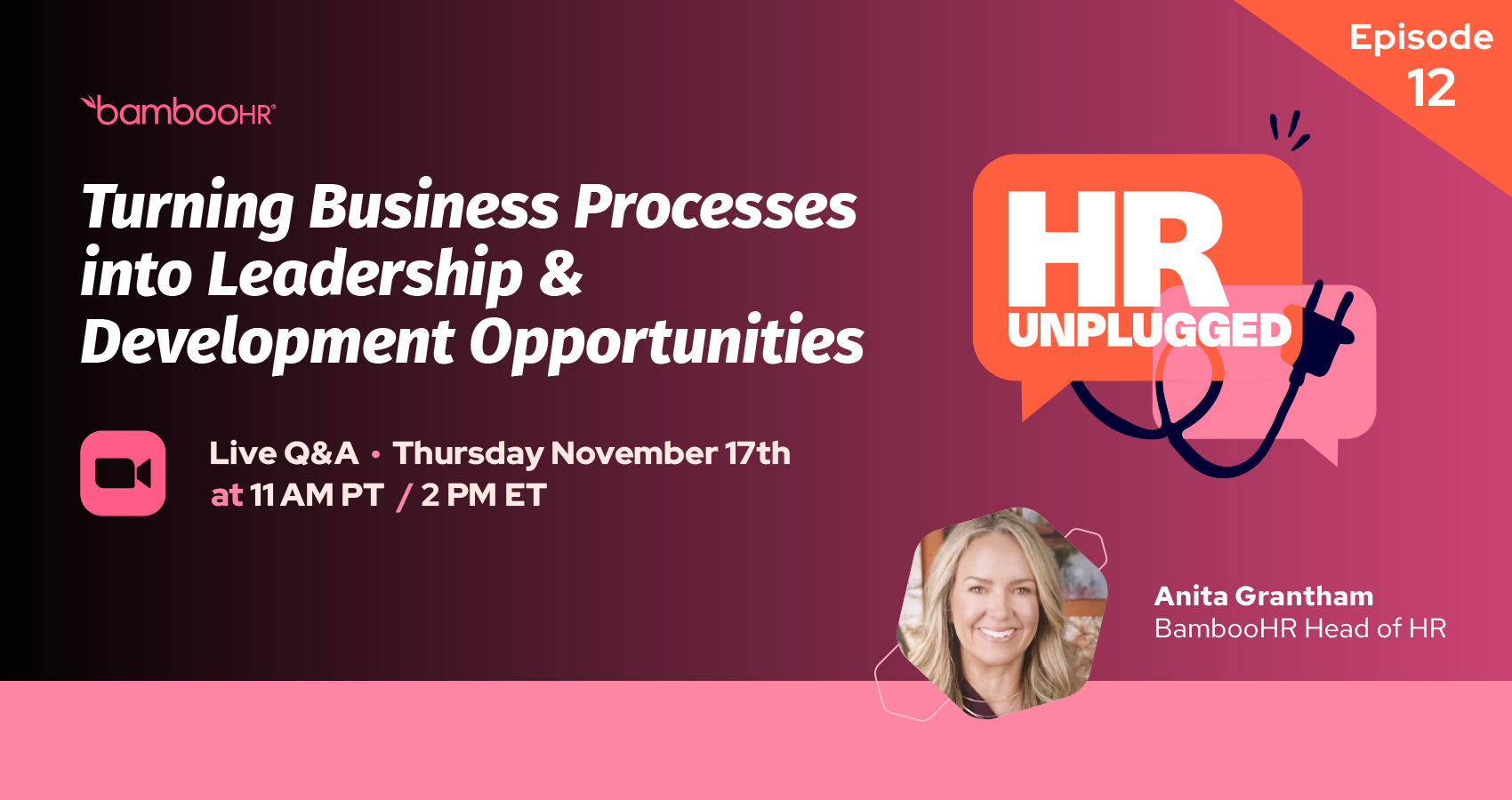 Episode 12: Turning Business Processes into Leadership & Development Opportunities