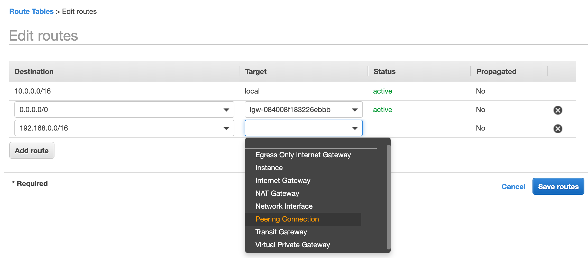 1.2-select-peering-connection