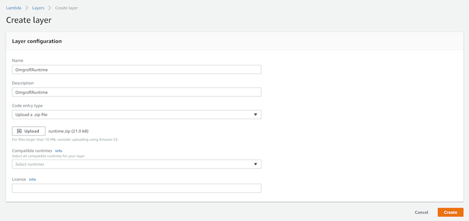 create layer