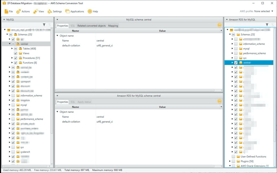 AWS SchemaConversionTool