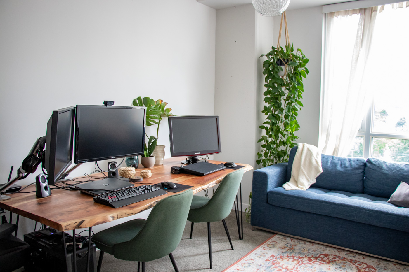 Wood office desk 