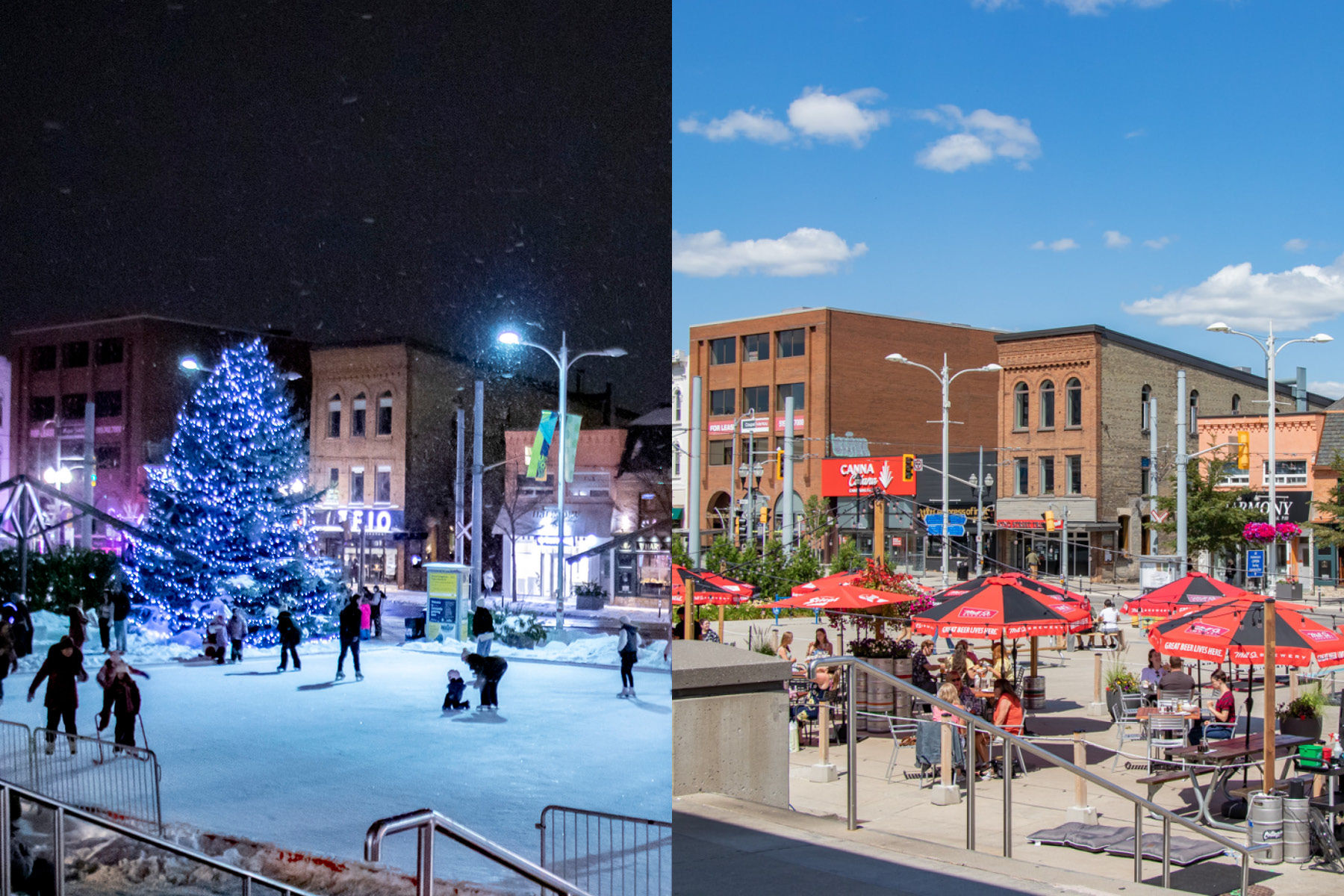 Uptown Winter vs Summer