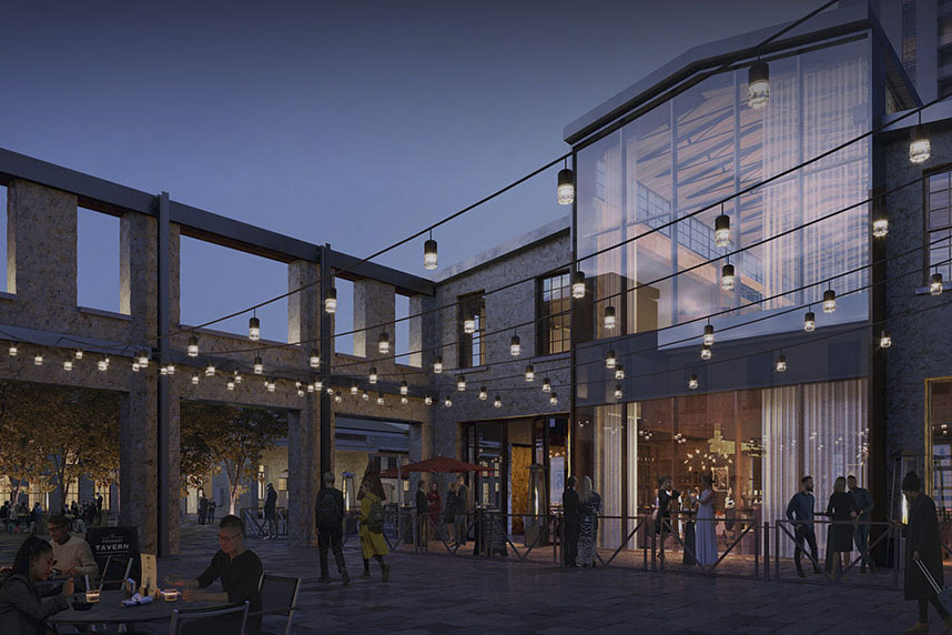 Gaslight District-CourtyardRender3 1