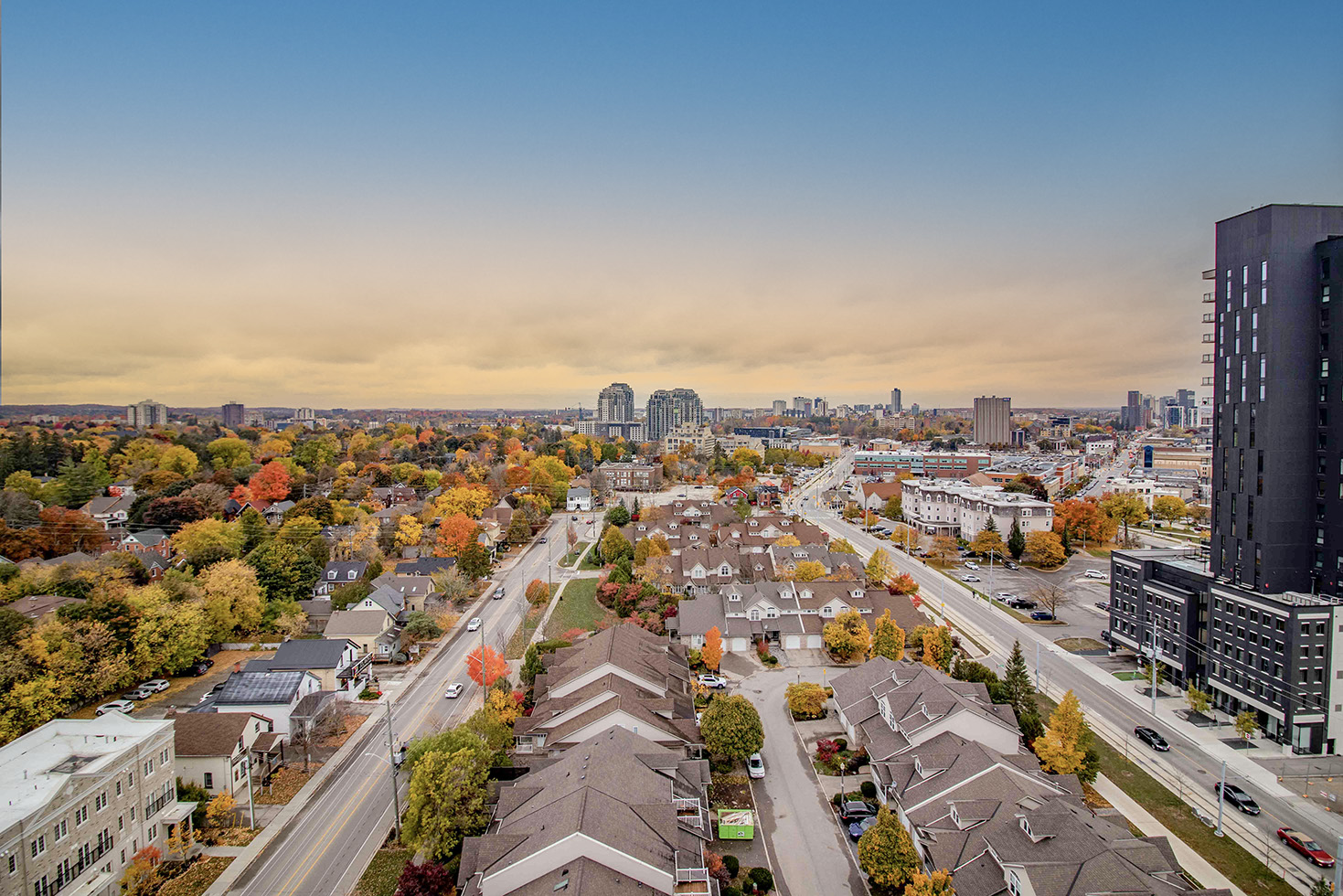 144 Park Street Fall Views