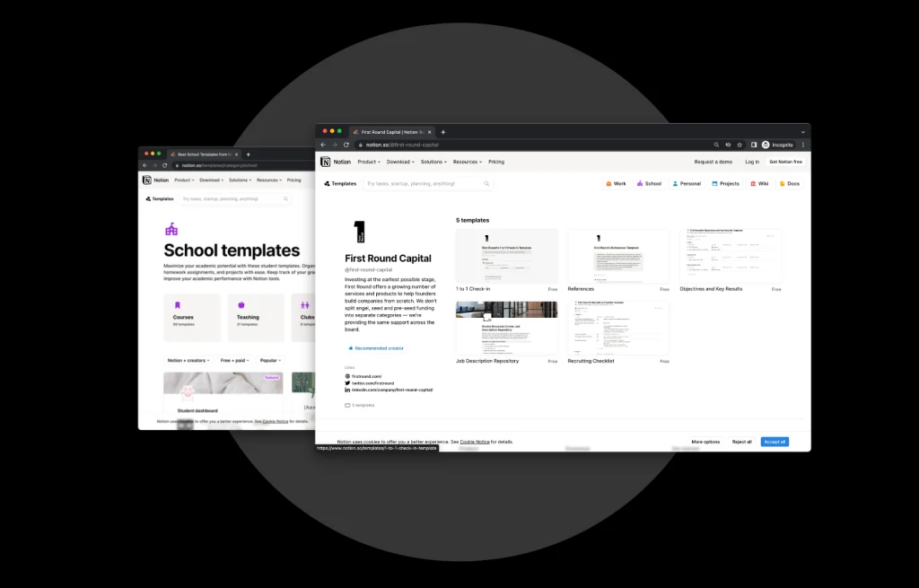 Notion just launched New Creator Hub for Templates