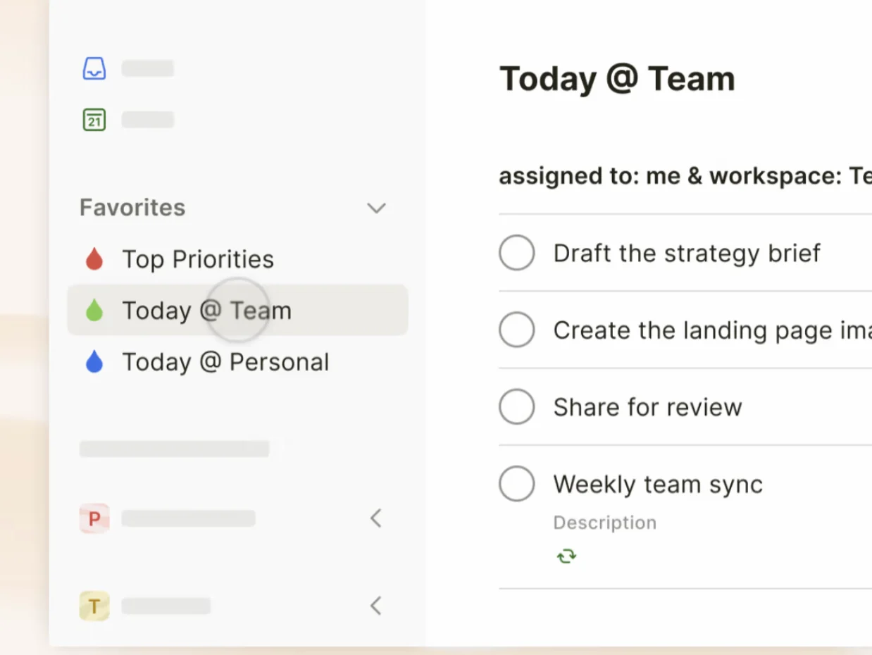 Using Filters with Todoist Workspaces to Sort Work