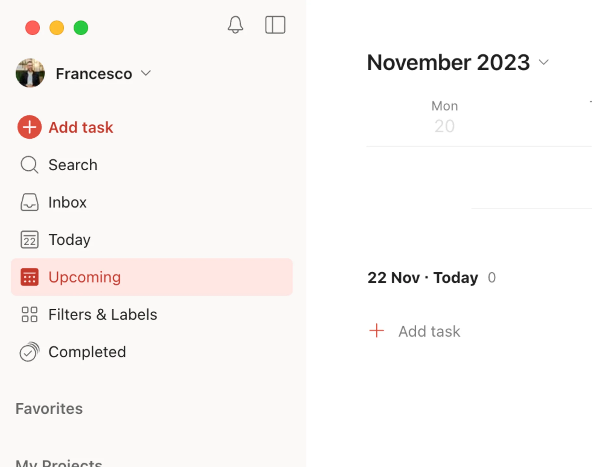 New Todoist Sidebar