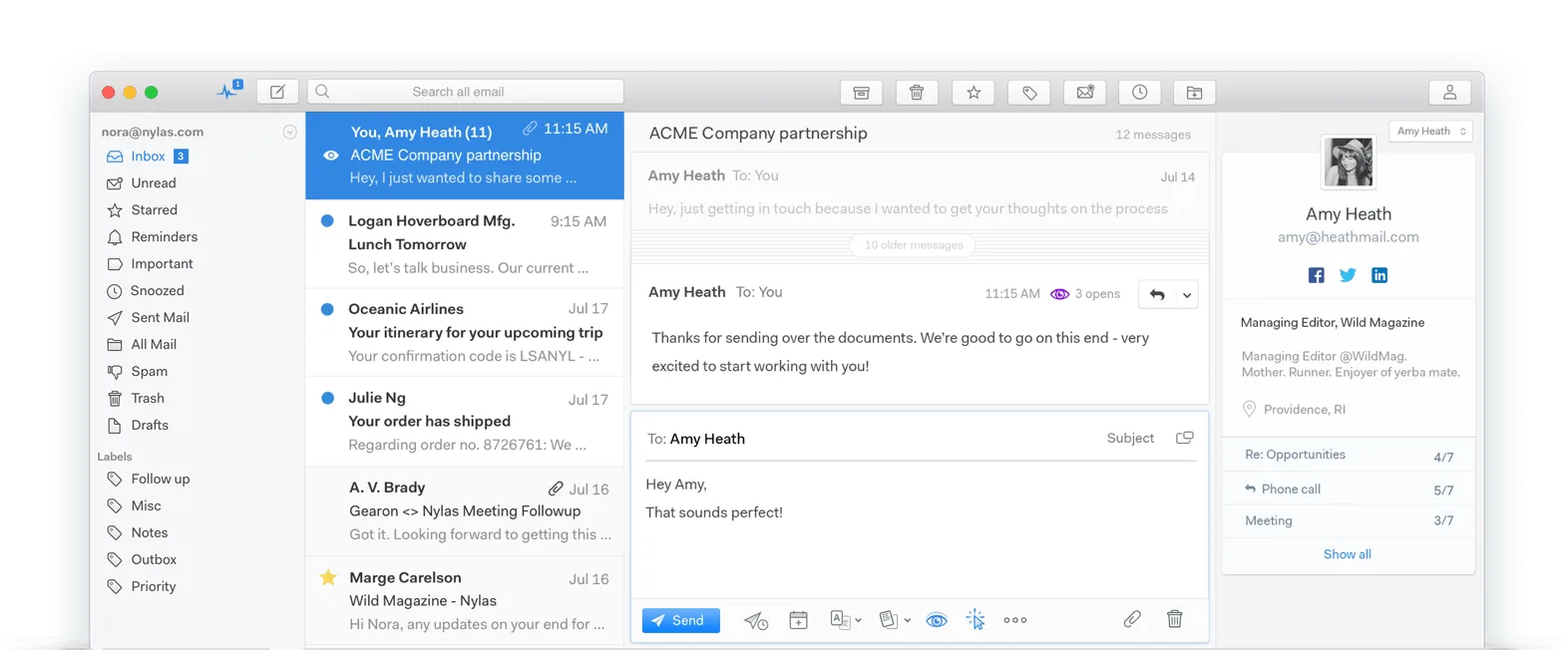 MailSpring for mac users