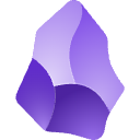 Obsidian Logo - PNG Format