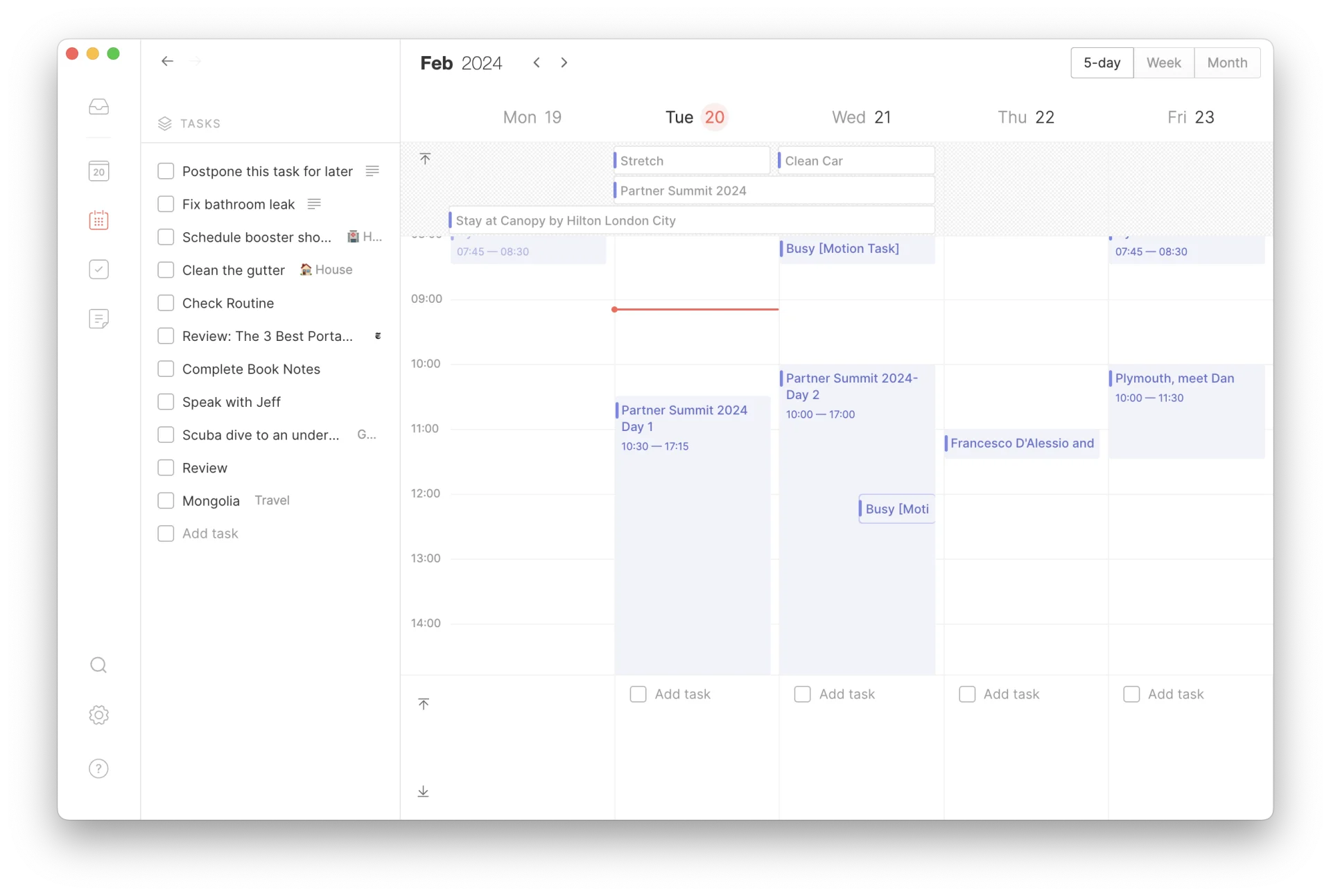 Routine Week Planning App