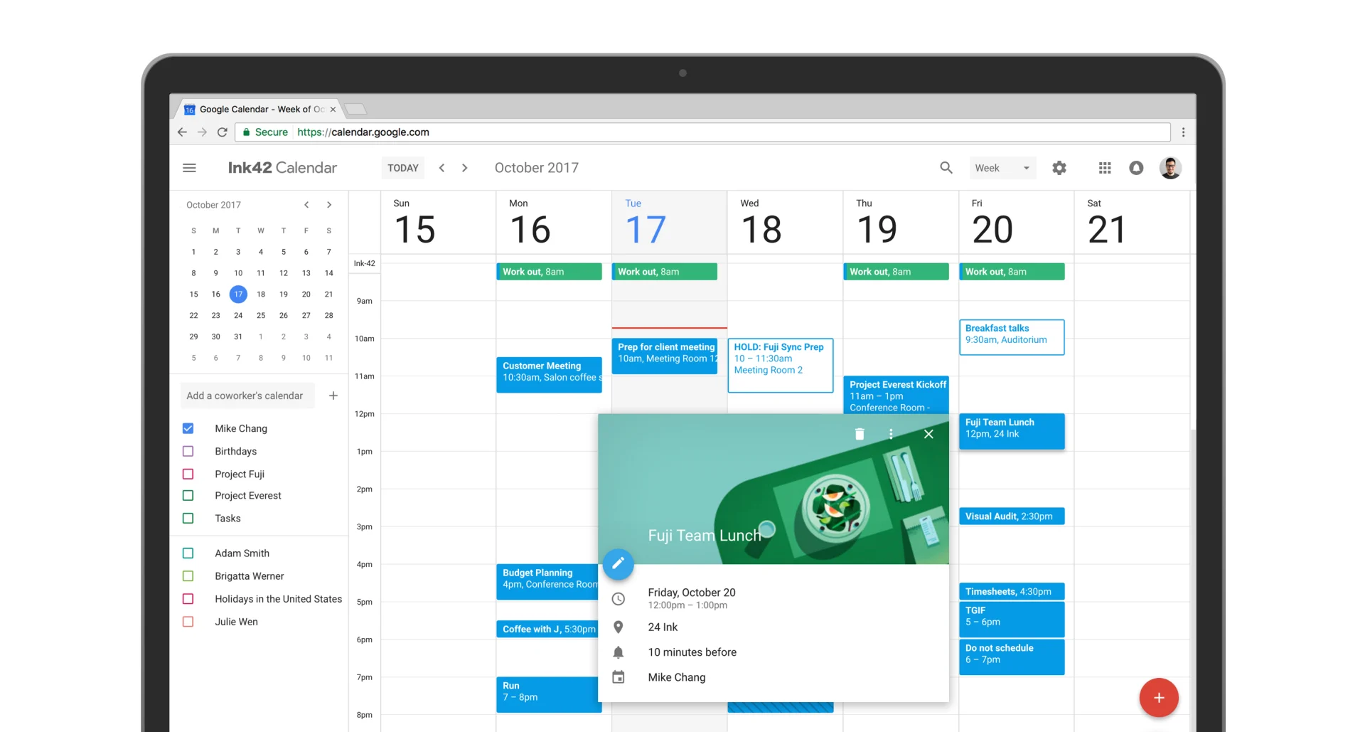 Google Calendar, Sharing Events and Meetings with Others