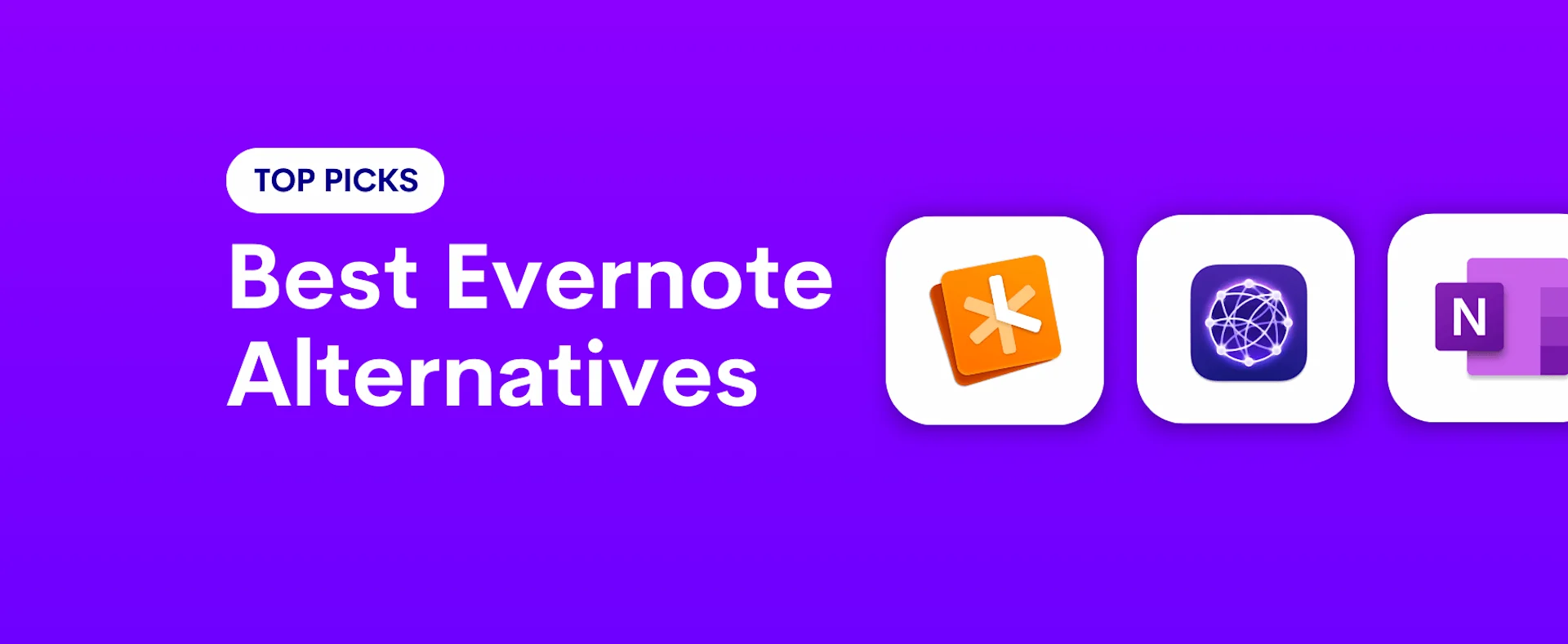 Evernote Alternatives Banner