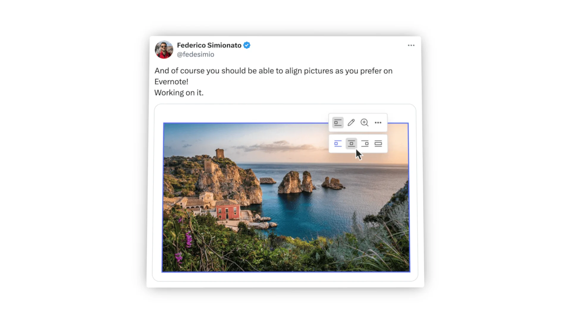 Evernote - Image Alignment Release