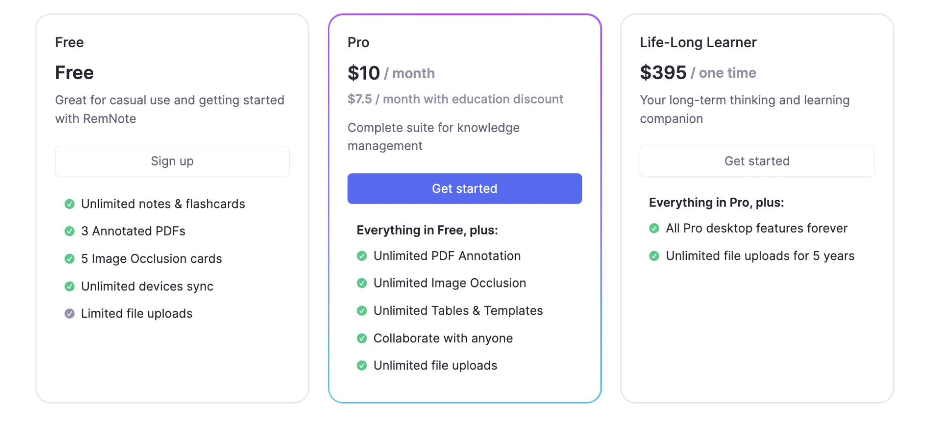 How much does RemNote cost? RemNote Pricing