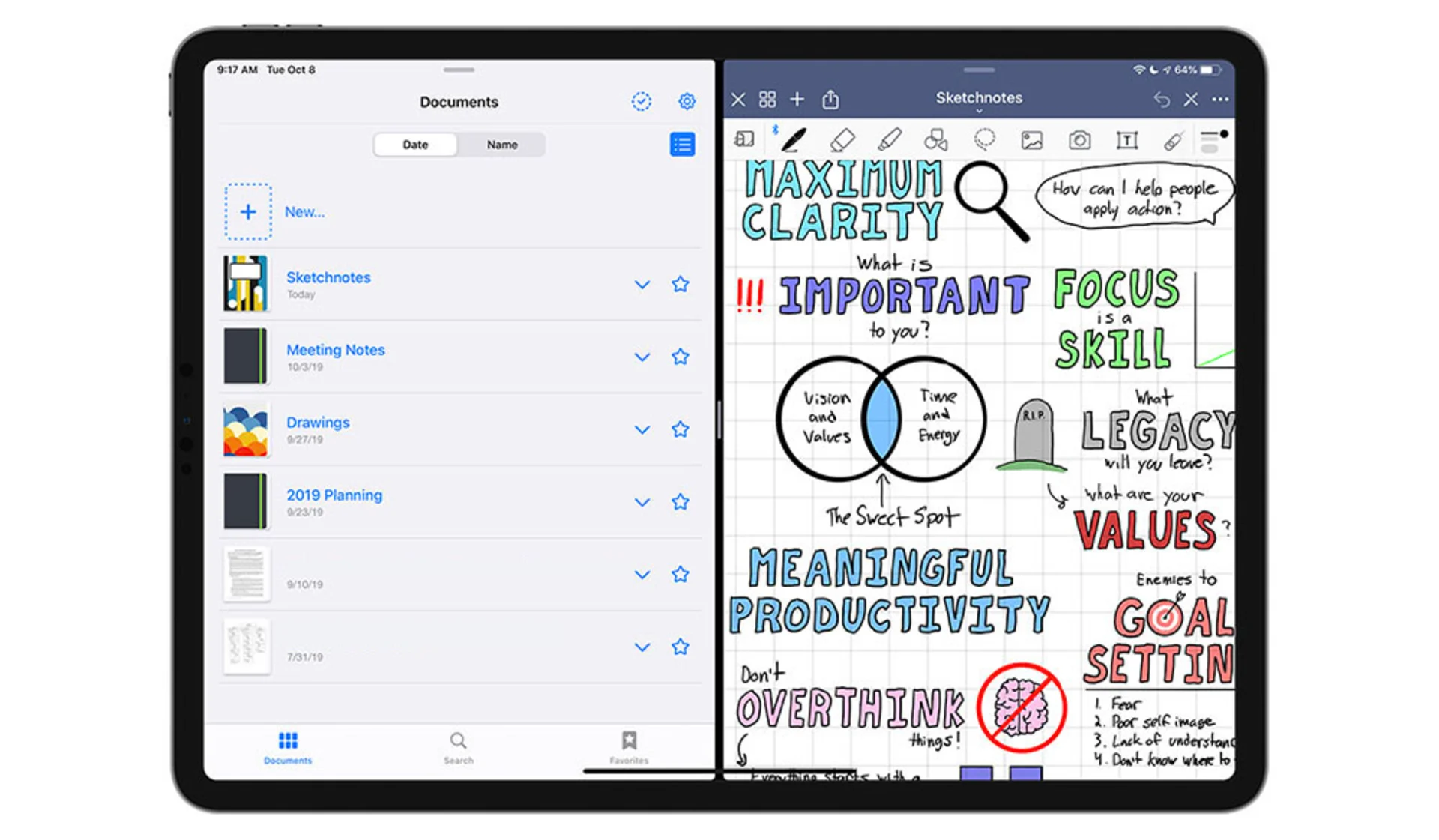 Managing Documents and Files in Goodnotes 5