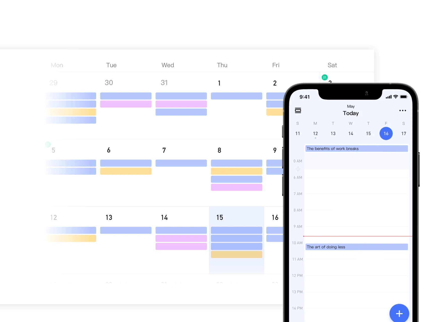TickTick Calendar Preview, With Task App iOS App