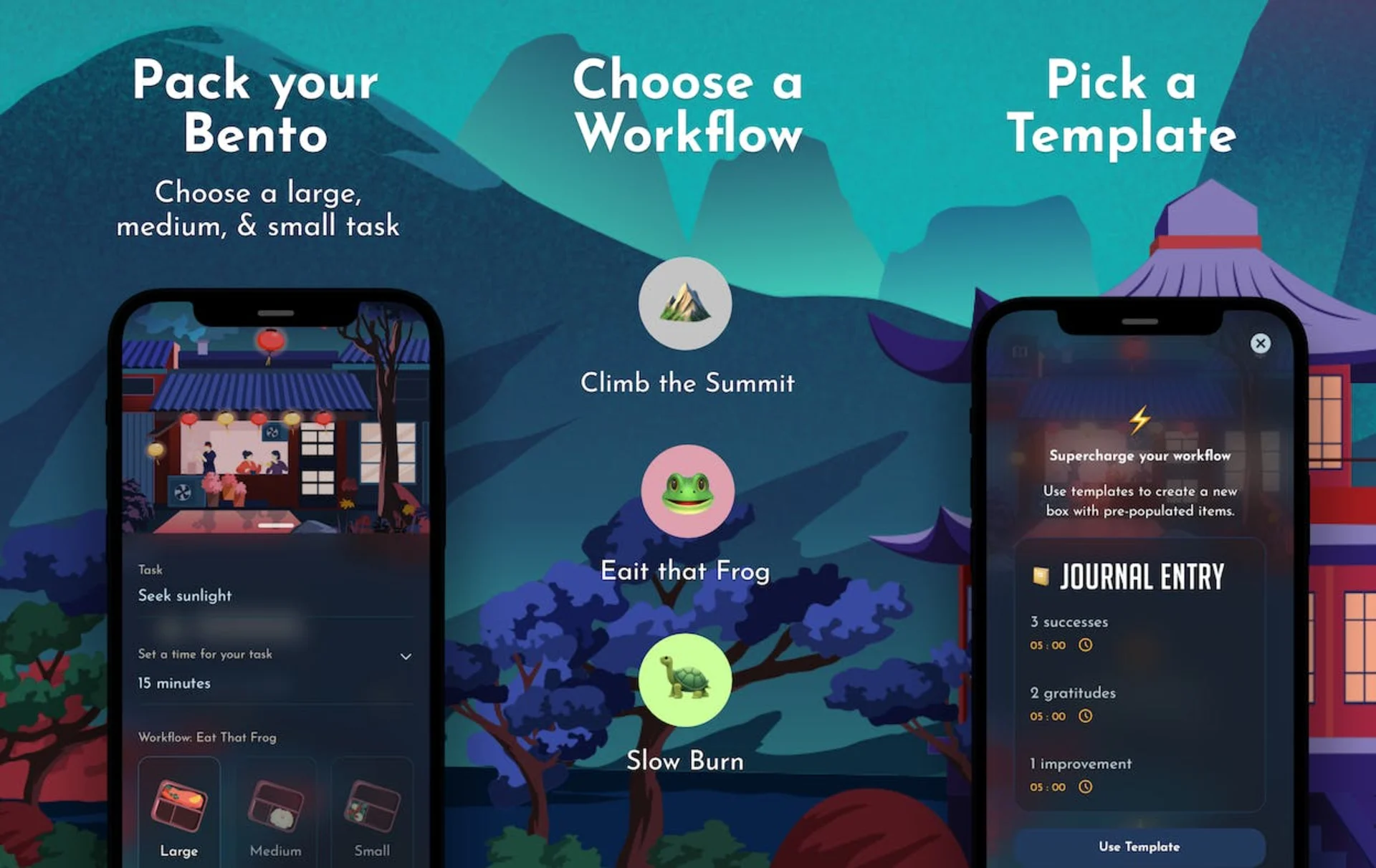 Bento App Workflow Experience