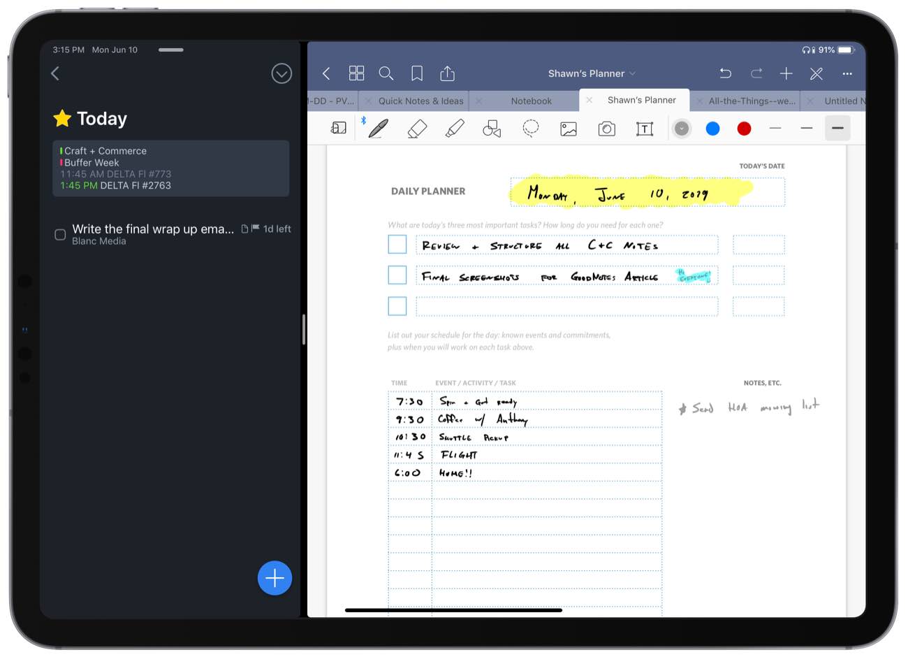 Goodnotes 6 review features alternatives
