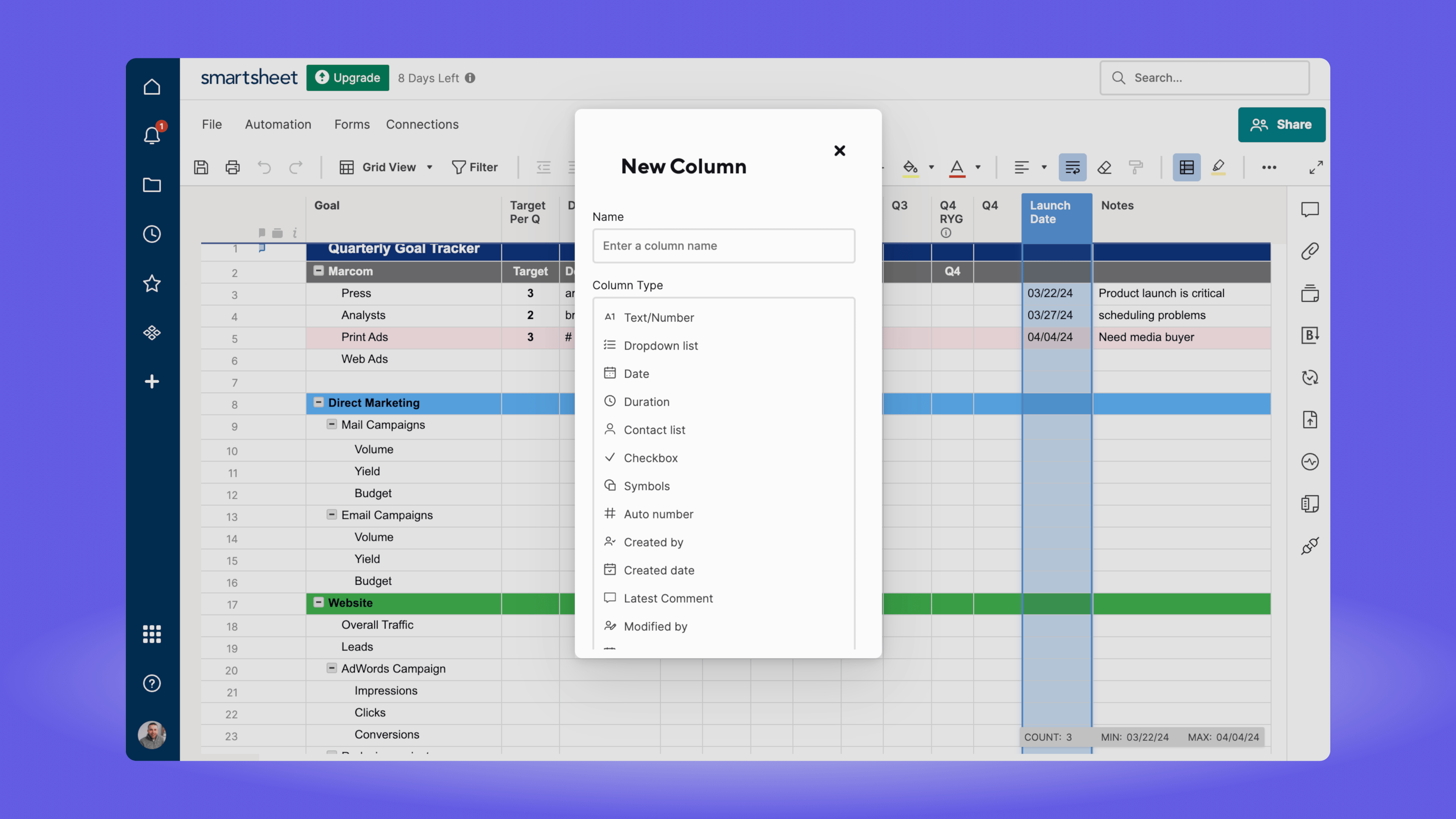 Smartsheet Review (2024): Good For My SME Sized Team?